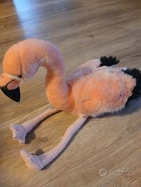 Peluche fenicottero rosa 