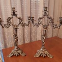 COPPIA CANDELABRI