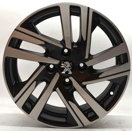 4 cerchi lega peugeot 208 (p21) soho r16 lt4343