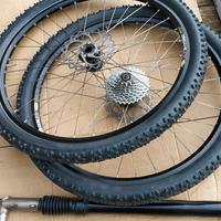 ruote e forcella cannondale