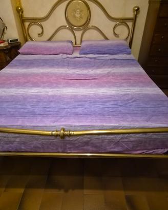 letto Matrimoniale a molle con materasso