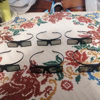 occhiali 3d  attivi originali Samsung, 