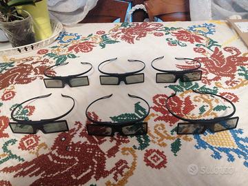 occhiali 3d  attivi originali Samsung, 