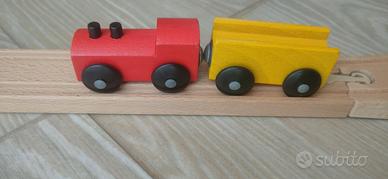 Trenino in legno