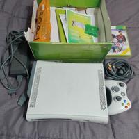 Xbox 360  bianca completa con scatola
