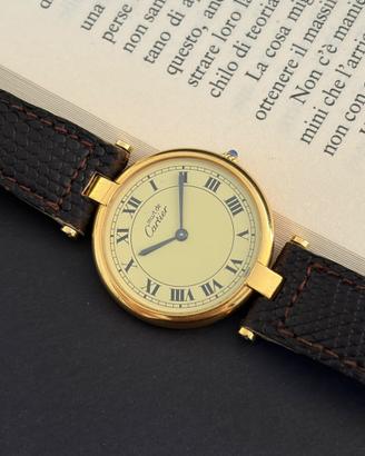 Orologio Cartier Must de Cartier Vendôme Vermeil