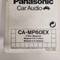 PANASONIC CA-MP 60EX - CARICATORE PER MULTI CD - 6