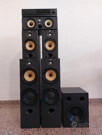 B&W 2xDM601S2 2xDM603S2 1xCC6S2 psb Alpha SubSonic