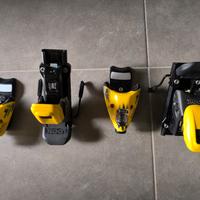 attacchi da sci look XR6 gialli nuovi