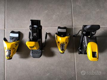 attacchi da sci look XR6 gialli nuovi