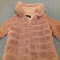 giacca in finta pelliccia