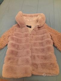 giacca in finta pelliccia
