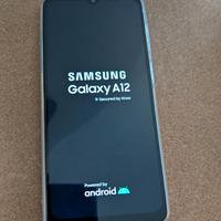 Samsung A12 COME NUOVO con custodia in silicone