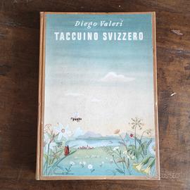 Diego Valeri - Taccuino svizzero - Hoepli  1946ca.