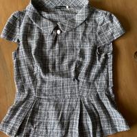 Graziosa camicetta tweed