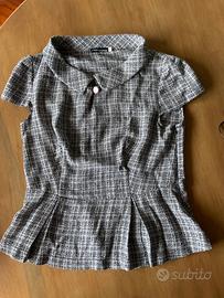 Graziosa camicetta tweed