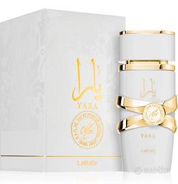Eau de Parfum Donna Yara Lattafa Bianco 100 ml 