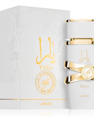 Eau de Parfum Donna Yara Lattafa Bianco 100 ml 