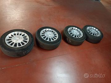 kit 4 gomme complete cerchi e gomme