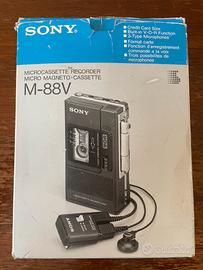 Sony M-88V Microcassette Recorder
