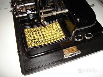 MACCHINA DA SCRIVERE ANTICA  MIGNON AEG MOD 3