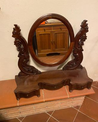 Specchiera ovale