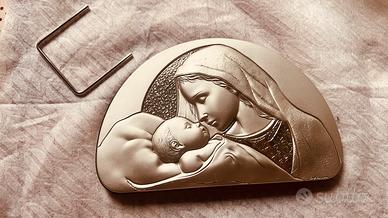 Icona sacra argento 925 Luigi Pesaresi
