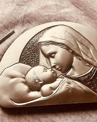 Icona sacra argento 925 Luigi Pesaresi