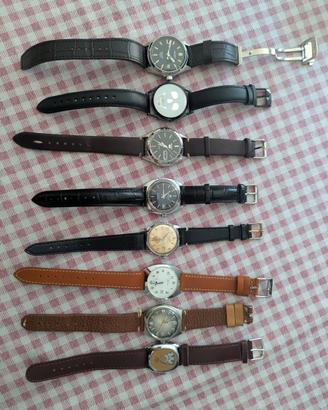 Collezione orologi Tissot Seiko Casio Perseo Mjw