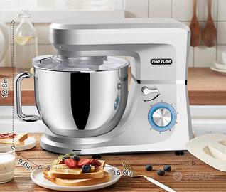 Nuovo-CHeflee Impastatrice Planetaria.1800W,7,2 L.