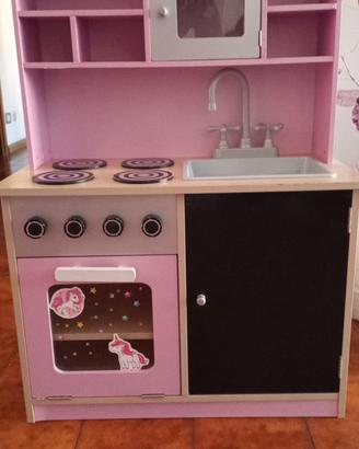 cucina di legno bimbi