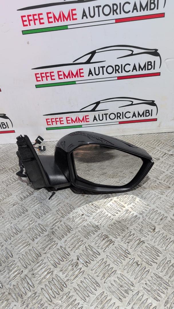 Specchietto Retrovisore Esterno Destro Pro!Carpentis Per Ford Fiesta V (JH/JD) 2001-2005, Nero, Manuale