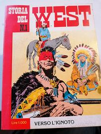 Fumetti La storia del West 16 pezzi