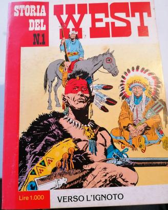 Fumetti La storia del West 16 pezzi
