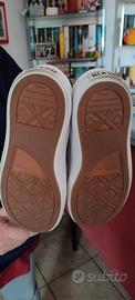 converse,nuove , bianche con zeppa 