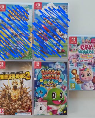 giochi nintendo switch  oled