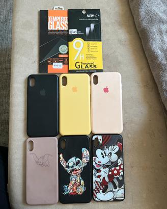 Pacchetto 6 cover iphone xs max