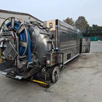 Autospurgo cisterna scarrabile in acciaio inox