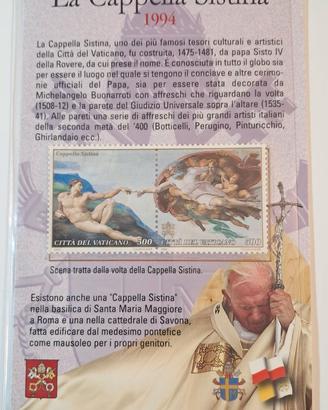 francobolli della Città del Vaticano emessa 1994
