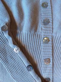 Maglia rifinita e raffinata. Lana angora cashmere