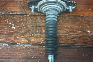 Supporto ruota di scorta qubo..