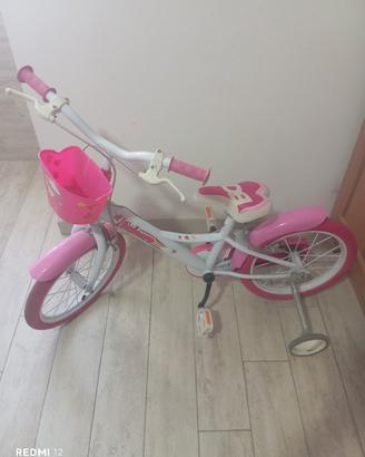 Bicicletta Bambina Rosa UNICORNO 