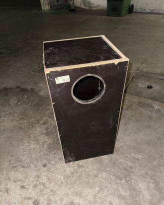 Nido di legno per pappagalli medie dimensioni