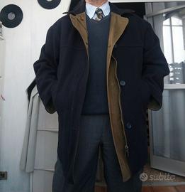 Giaccone Double Face Blu beige Lana Vintage Fay L