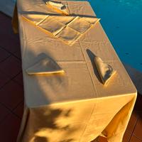 Tovaglie raso giallo