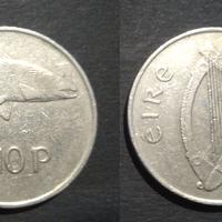 IRLANDA 10 Pence 1974 Sterlina Irlandese pre Euro