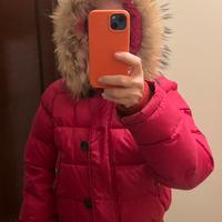 Piumino fucsia donna