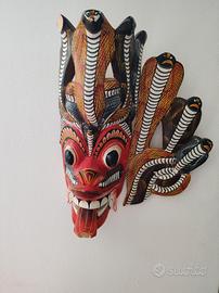 maschera in legno