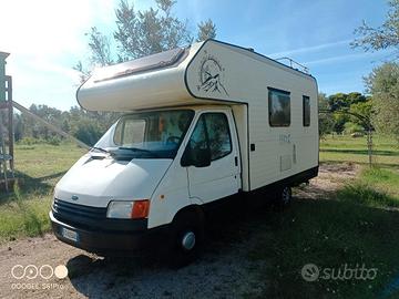 Camper vintage Ford Transit 1987