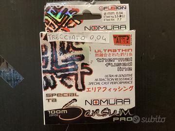Trecciato filo pesca trout area nomura sensun pro